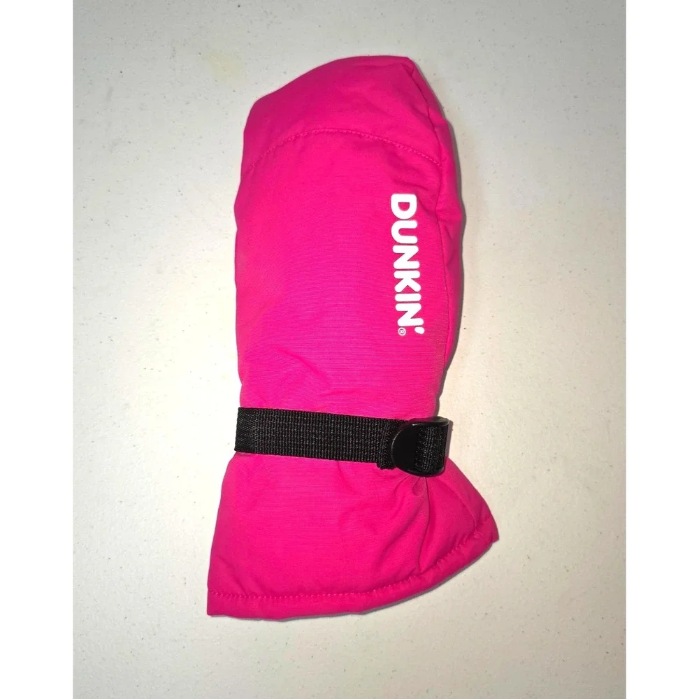 Official Dunkin' Donuts 2026 Limited Edition Pink Mitten Glove NEW - FREE SHIP